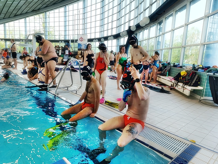 Hokej pod wodą Walenie Czeskie Budziejowice Bud Pig Cup 2025